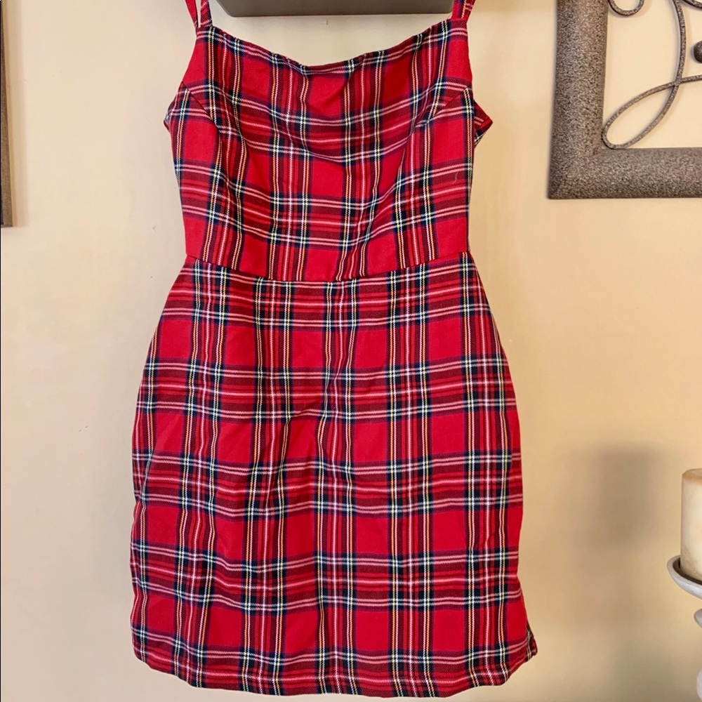 Petite Tartan Dress